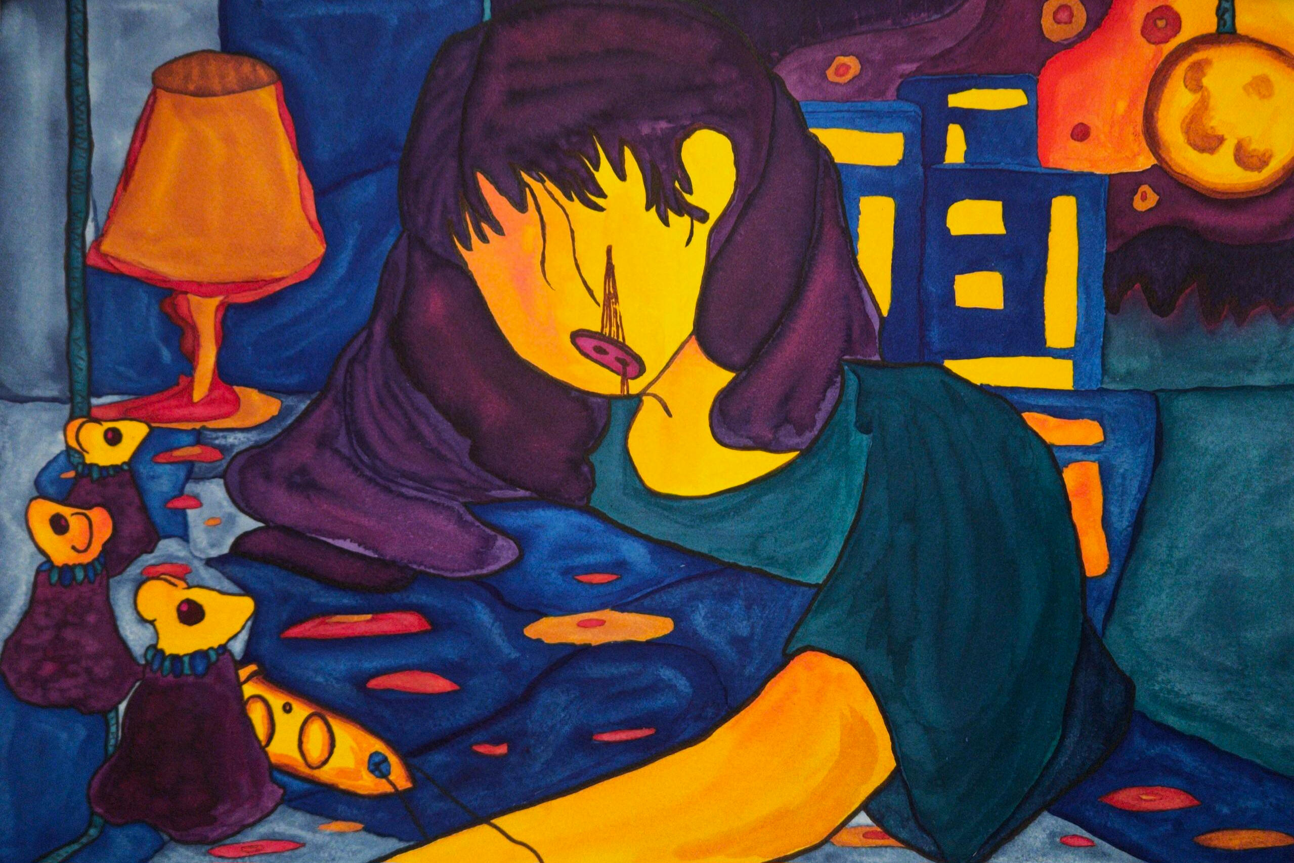 ^**Little thieves**^\n~Ink on paper , 2026~ Little thieves - 2026, Ink on Paper, by CastéAhrmo